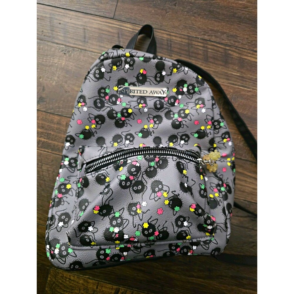 Our Universe Spirited Away Soot Sprites Mini Backpack Gray/Black Adjustable